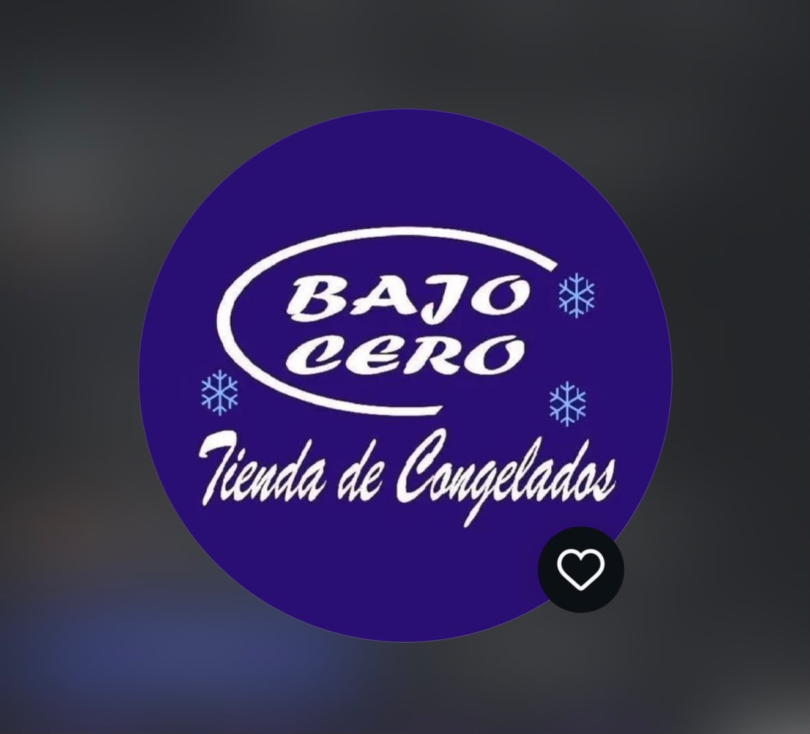 Bajo Cero — Tienda de Congelados
